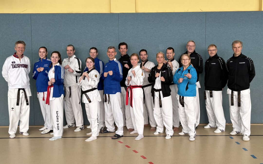 TAECODE beim Dan-Vorbereitungslehrgang 2025